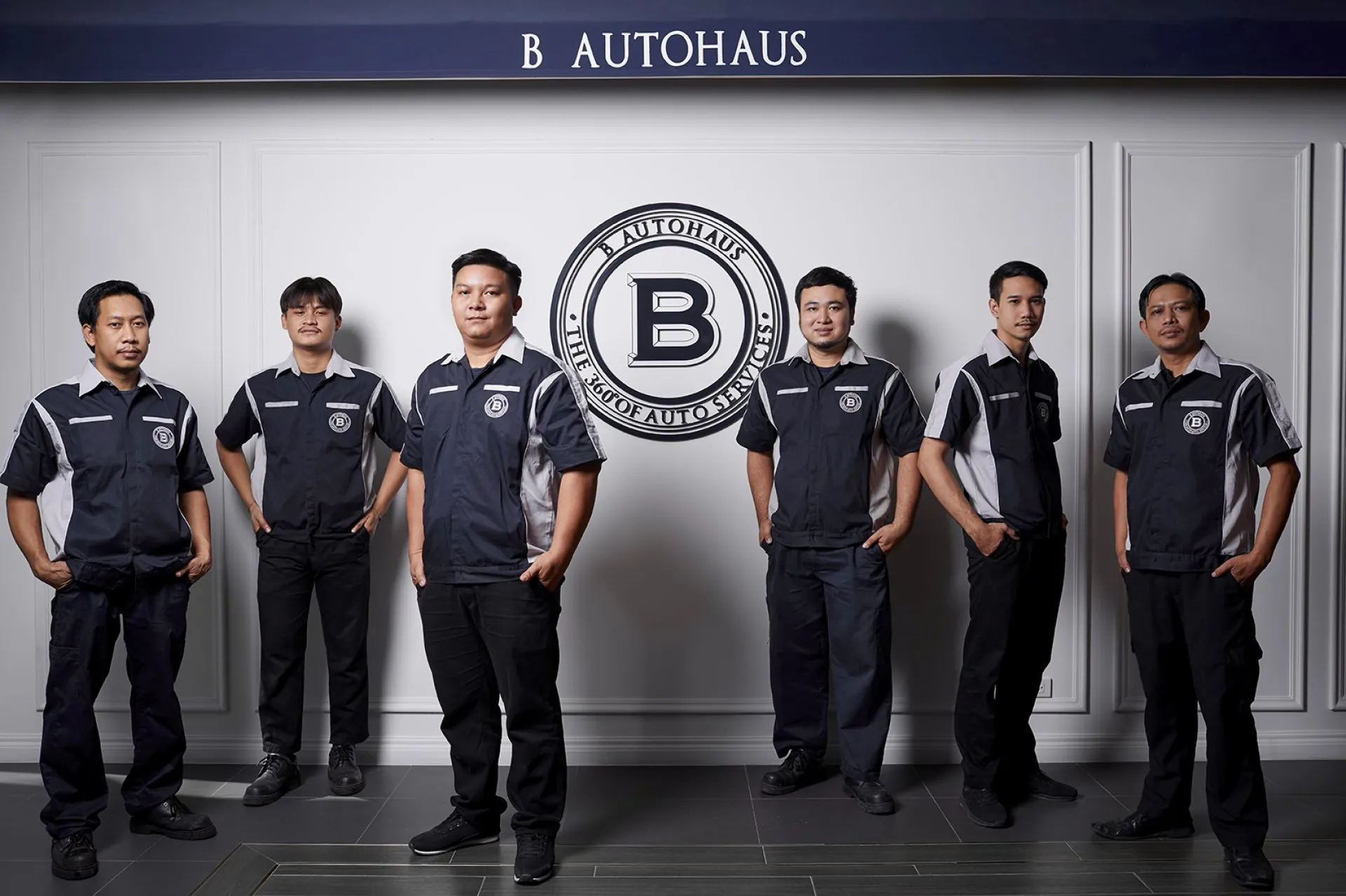 The B Autohaus service team